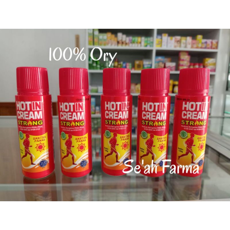 Hot In Cream Strong 120gram // 60gram Botol