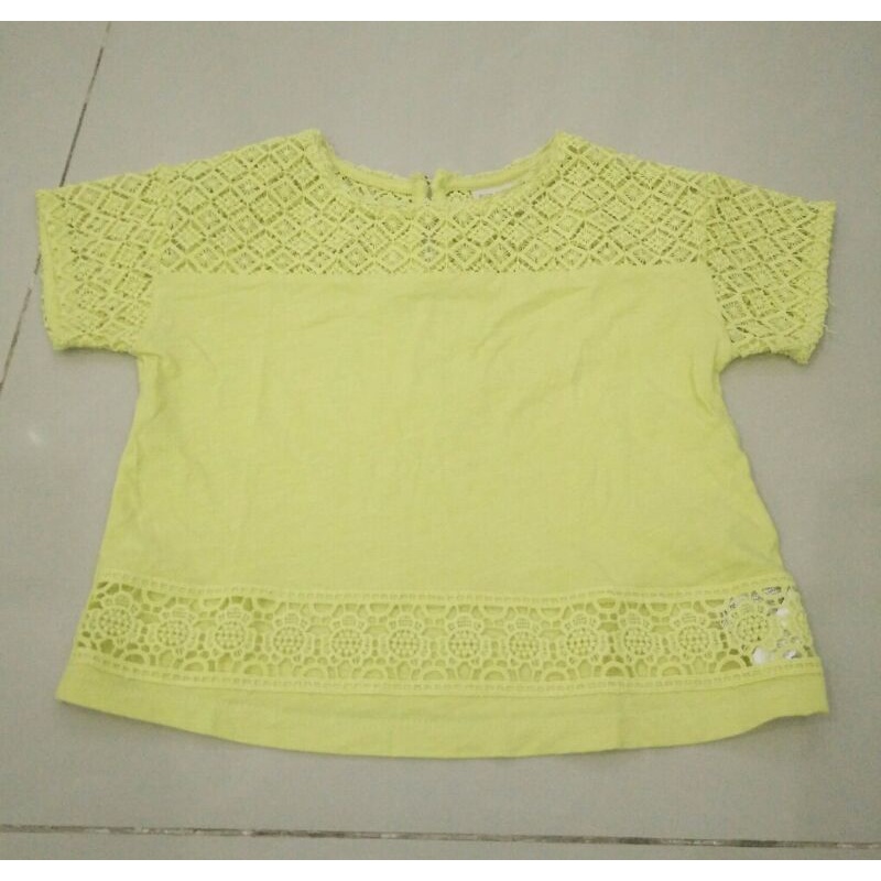 Blouse rajut Zara preloved