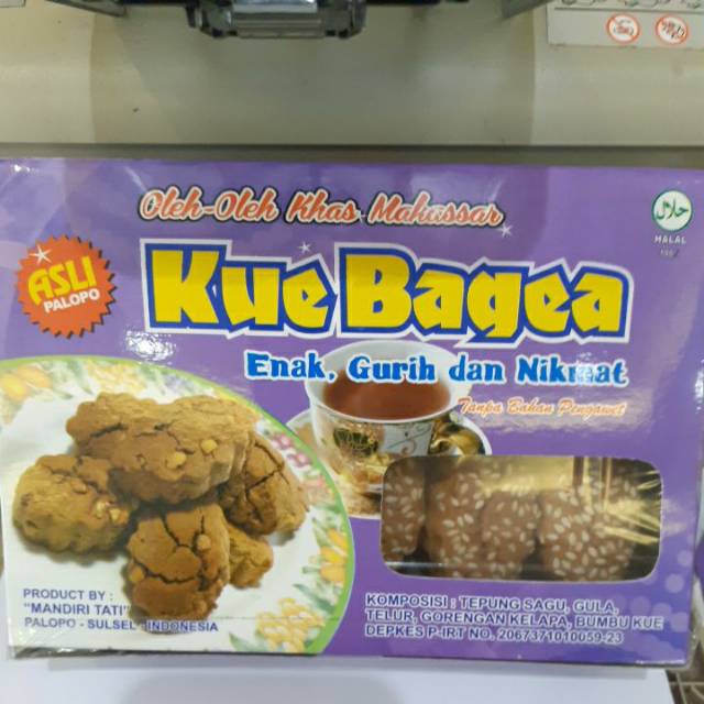 

Kue Bagea khas Makassar Mandiri Tati 250gr