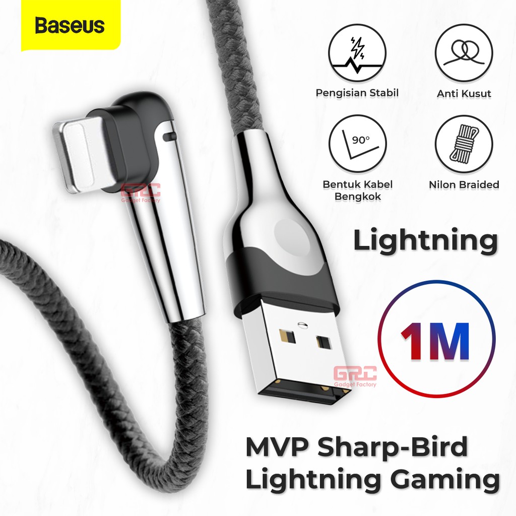 Baseus MVP Sharp-Bird USB Lightning Fast Charging Kabel Game