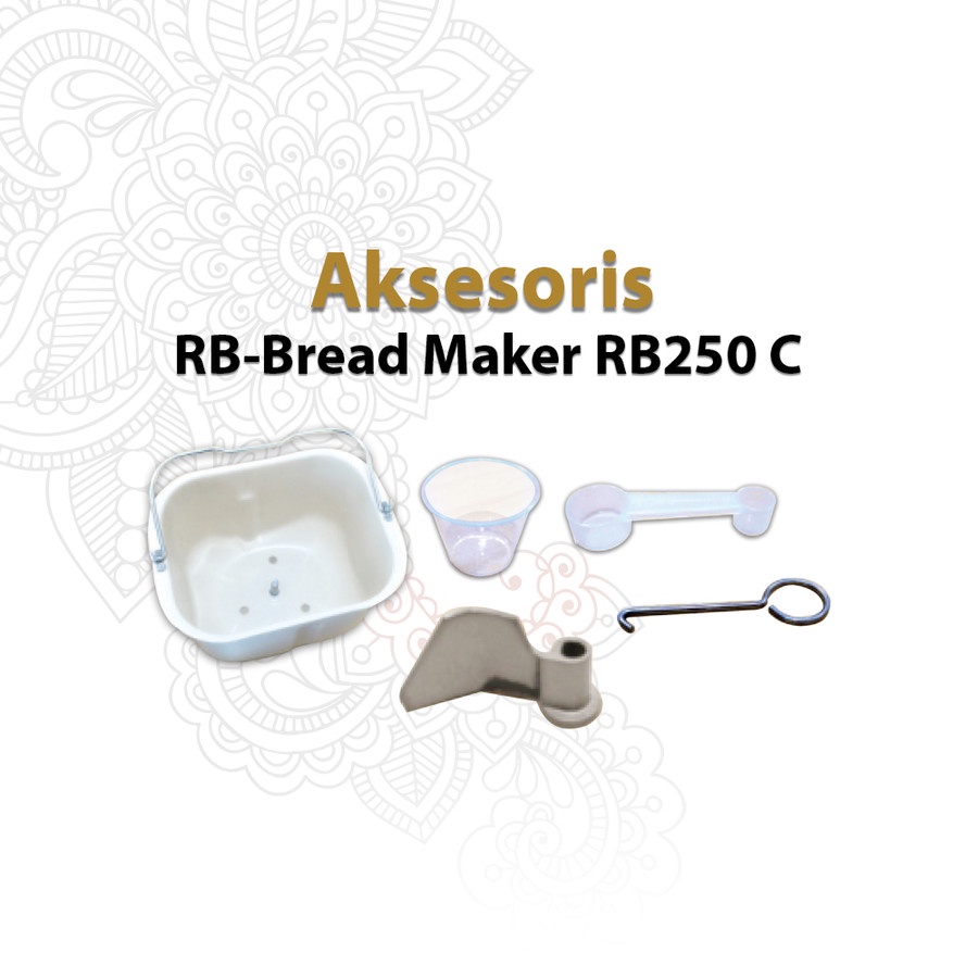 Bread Maker Rb Electronic RB250 Mesin Pembuat Roti Otomatis Rebread