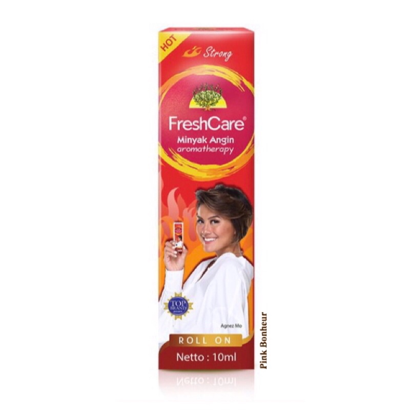 Freshcare Hot Strong Minyak Angin Aromatherapy Roll On 10ml Holder Topper Gantungan Karakter Origina