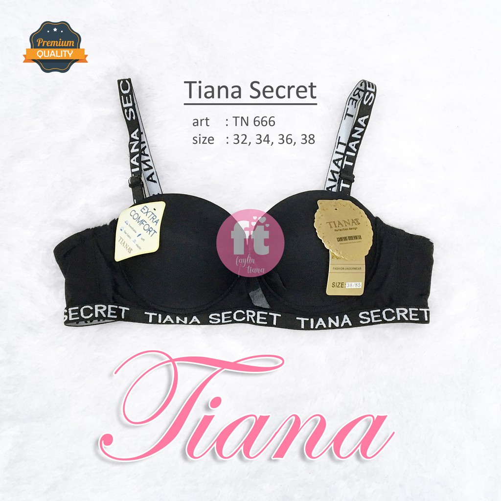 TIANA | Push Up Bra TIANA SECRET / Bra Kawat / art TN 666