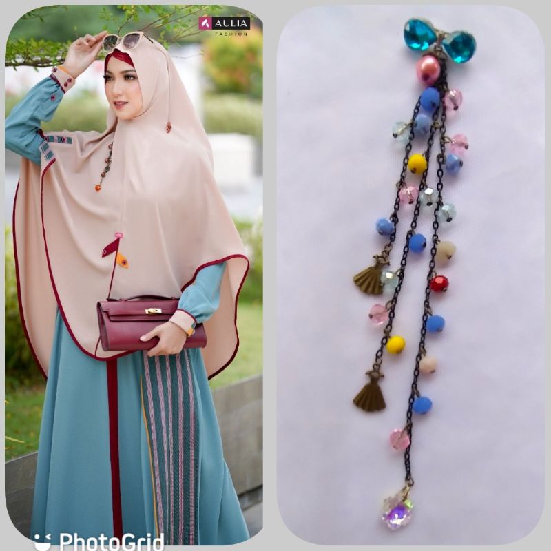 Brooch/Bros sultan / bros aulia/bros juntai panjang/bros juntai/bros dada/bros dagu juntai/bros mode