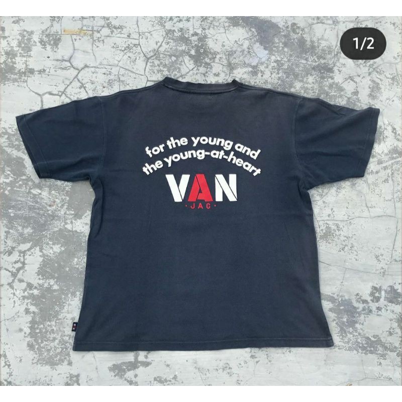 KAOS VINTAGE VAN JAC SECOND T-SHIRT