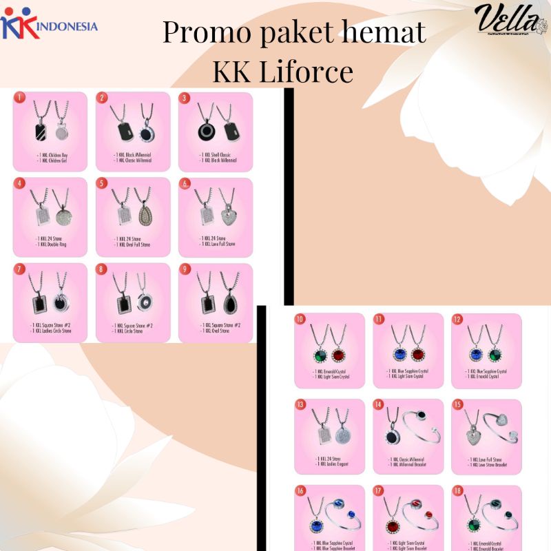 KALUNG KK LIFORCE PROMO PAKET HEMAT