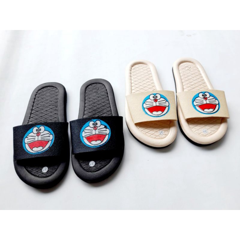 Sandal Wanita Selop motip Doraemon Arkn023