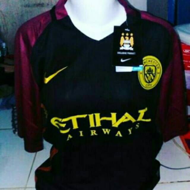 JERSEY MANCHESTER CITY AWAY 2016/2017 GRADE ORI