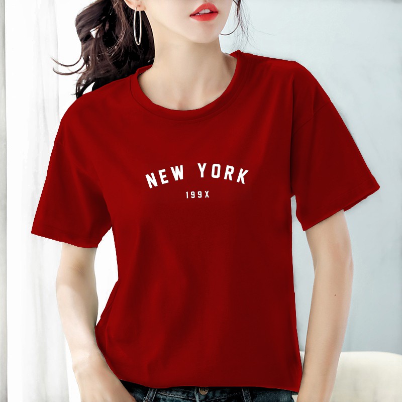 Kaos Wanita Dewasa Cotton Combed 30's / Baju wanita Lengan Pendek / Kaos distro wanita Katun Bee03