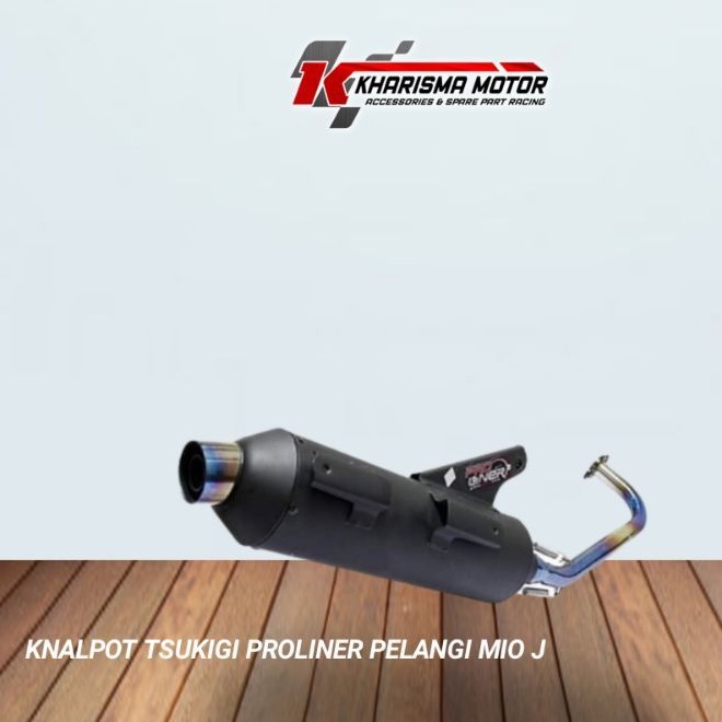 KNALPOT TSUKIGI PROLINER PELANGI MIO J