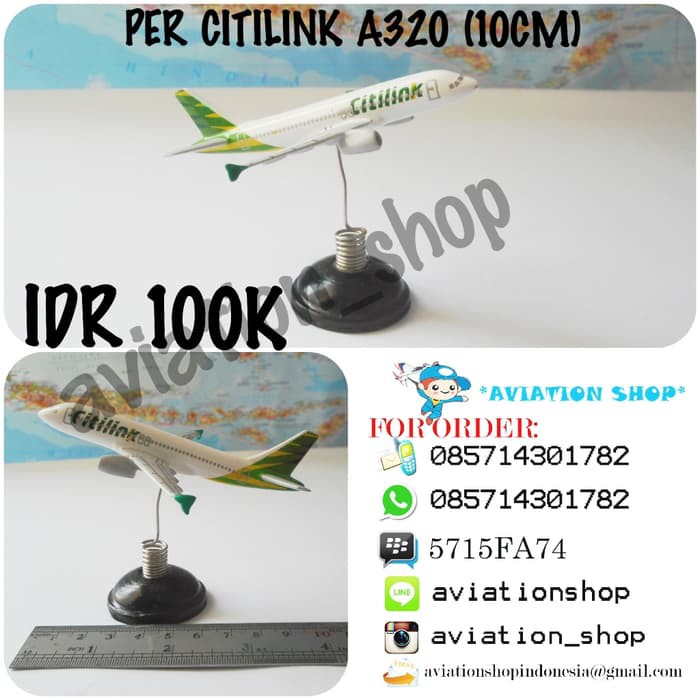 Diskon PER DASHBOARD PESAWAT CITILINK A320