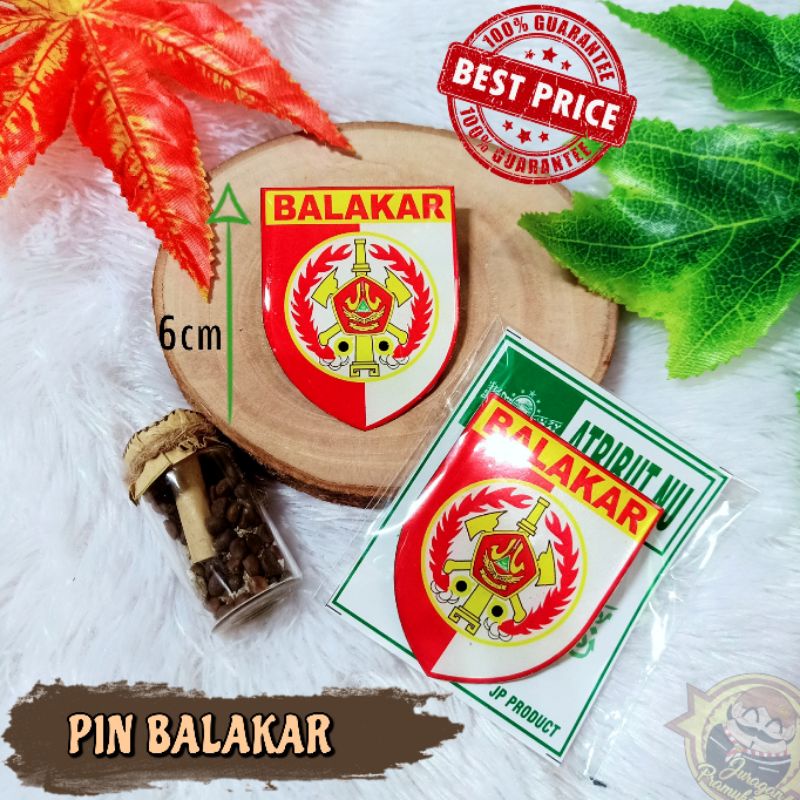 PIN BALAKAR BANSER 6 CM ( NU )