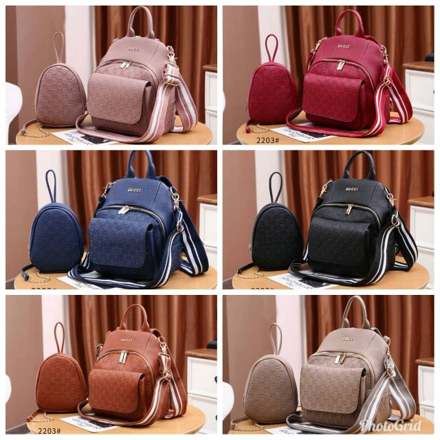 RANSEL GUCCI 2203 SHOULDER BAG BEST SELLER