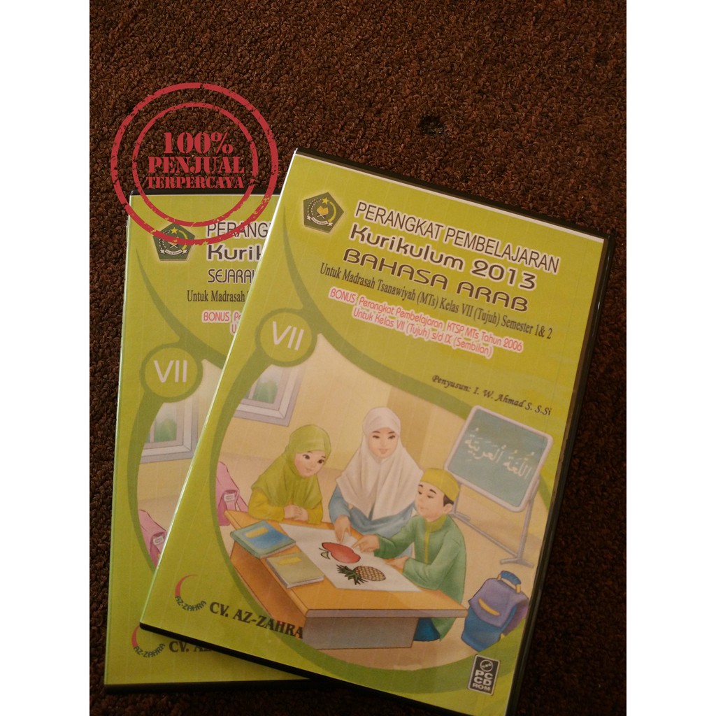 Cd Rpp Mapel Bahasa Arab Mts Kelas 7 Vii K13 Revisi Terbaru Shopee Indonesia