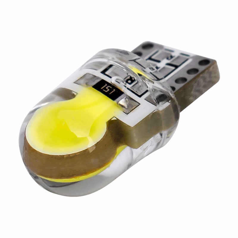 LuxStar Lampu Mobil Headlight LED T10 W5W COB 2 PCS