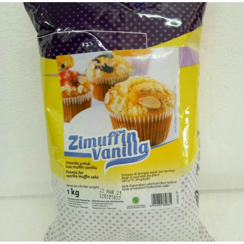 

Zeelandia Zimuffin Vanilla 1kg