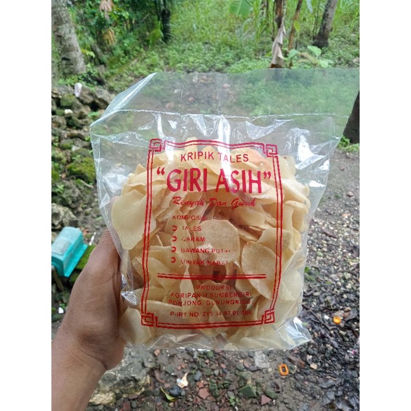 

KRIPIK TALES KHAS GUNUNGKIDUL