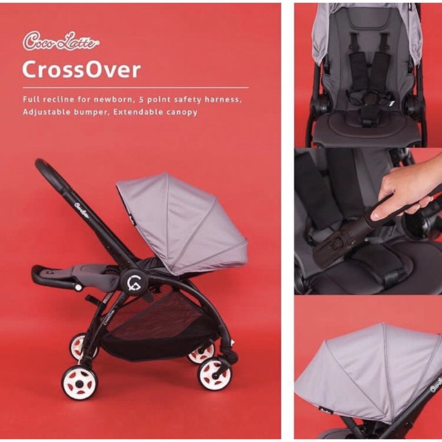 Stroller hadap ibu kereta dorong bayi Cocolatte CL 148 CrossOver