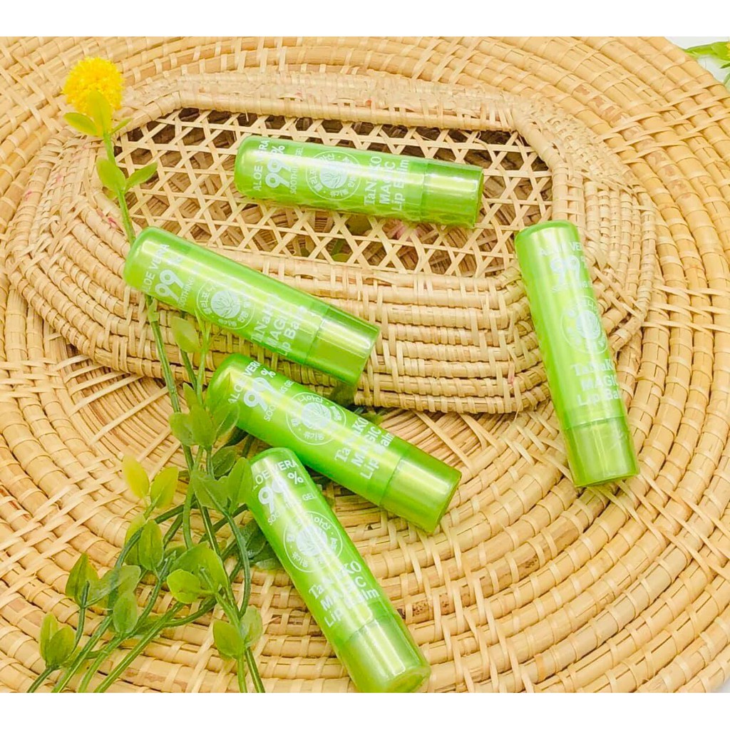 [Per Pc] Lipbalm Aloe Vera Tanako 99% Lidah Buaya Pelembab Bibir