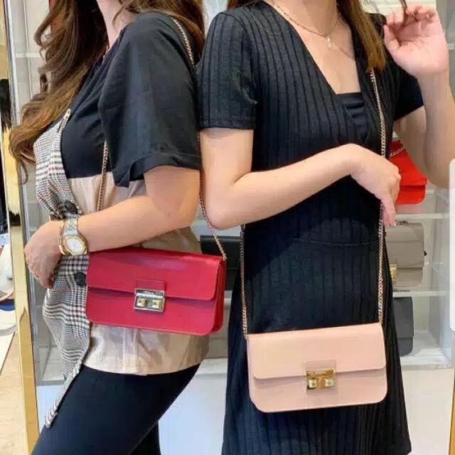 Furla bella bag mini original RED