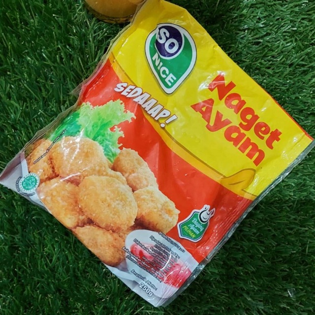 Frozen Food Naget Ayam SO NICE 250gr