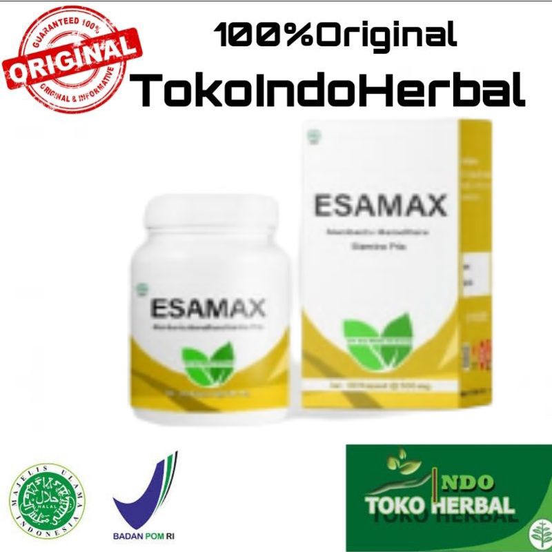 ESAMAX Obat Herbal Original Suplemen Pria Bpom Esamax