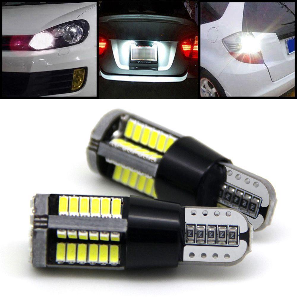 Top 2Pcs Lampu Plat Nomor 2Pcs Super Terang 12V COB 301457smd Dome Map