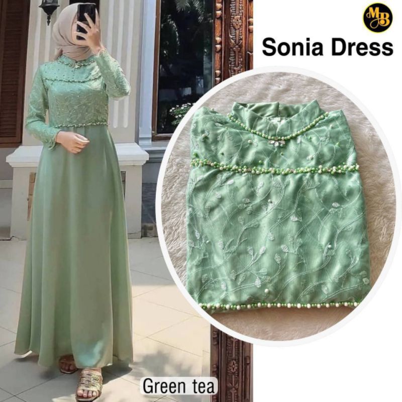 Dress pesta-sonia dress-gaun pesta-gaun-dress