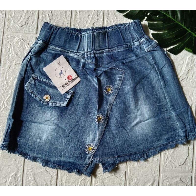 ROK CELANA JEANS ANAK CEWEK IMPORT UNTUK USIA 1-5TAHUN