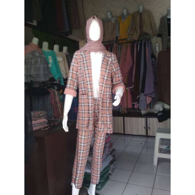 Set Blazer + Celana Vivaldi Ori