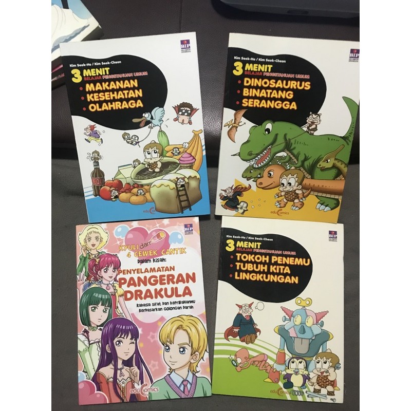 Educomics Buku Pengetahuan Umum Bergambar Shopee Indonesia