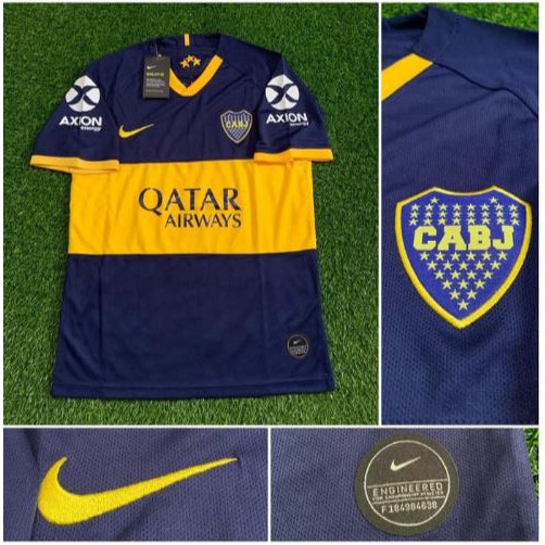 JERSEY BOLA BOCA JUNIOR HOME OFFICIAL 2020 GRADE ORI