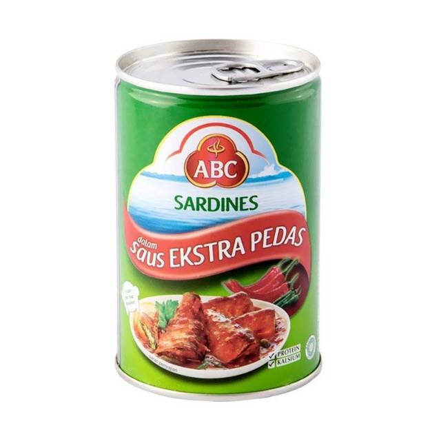 

Sarden ABC pedas 425gr