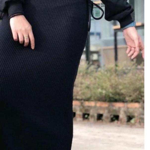 ♔ () ROK SPAN RAJUT PREMIUM /rok span maxi rajut wanita panjang/ ROK KNIT KEKINIAN /model masakini /