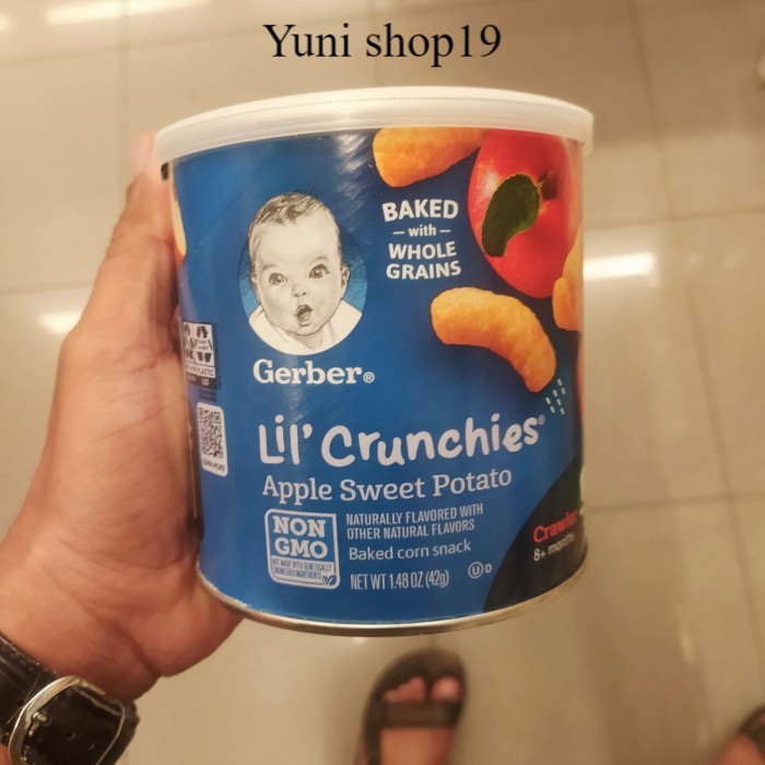

gerber lil crunchies apple sweet potato 42gr