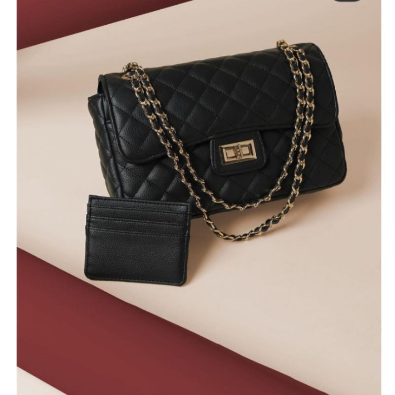 warna black boston classic bag local id boston bag local id