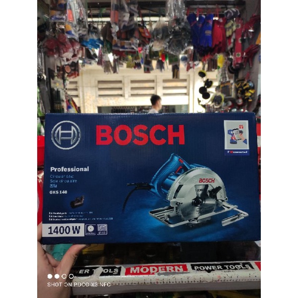 mesin circularsaw BOSCH GKS 140/mesin belah kayu BOSCH GKS 140/ mesin potong BOSCH 7in