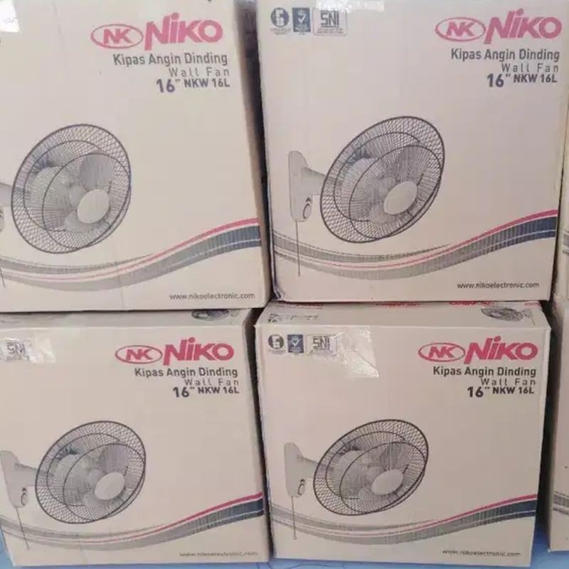 Niko Kipas Angin Dinding 16 Inch / Wall Fan 16&quot; NKW 16L