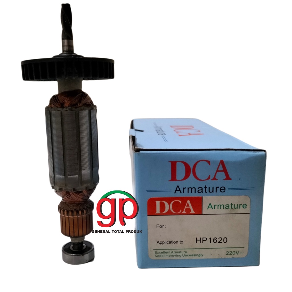 Armature DCA Angker HP 1620 / HP 1621 Mesin Bor Hp1620 / HP 1621 Makita