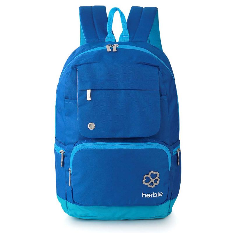 New Arrival - Tas Backpack Wanita Terbaru Biru | Tas Ransel Punggung Cantik | Tas Kasual Kerja Sekolah Kuliah Cewek Bahan Premium