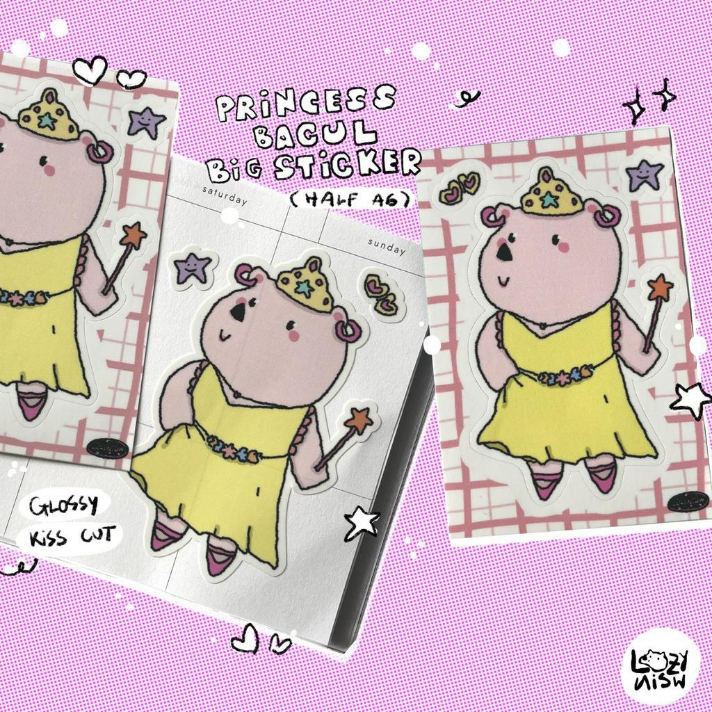 

LAZYNISW PRINCESS BIG STICKER