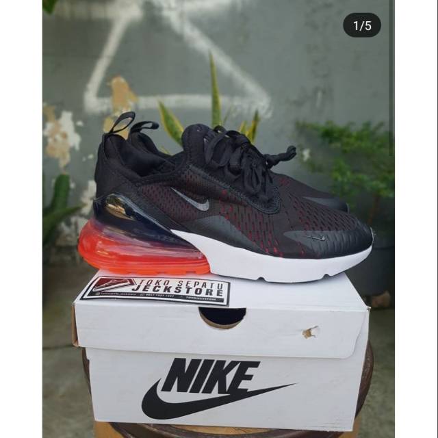 NIKE AIRMAX 270 BLACK RED MIROR QUALITY BNIB