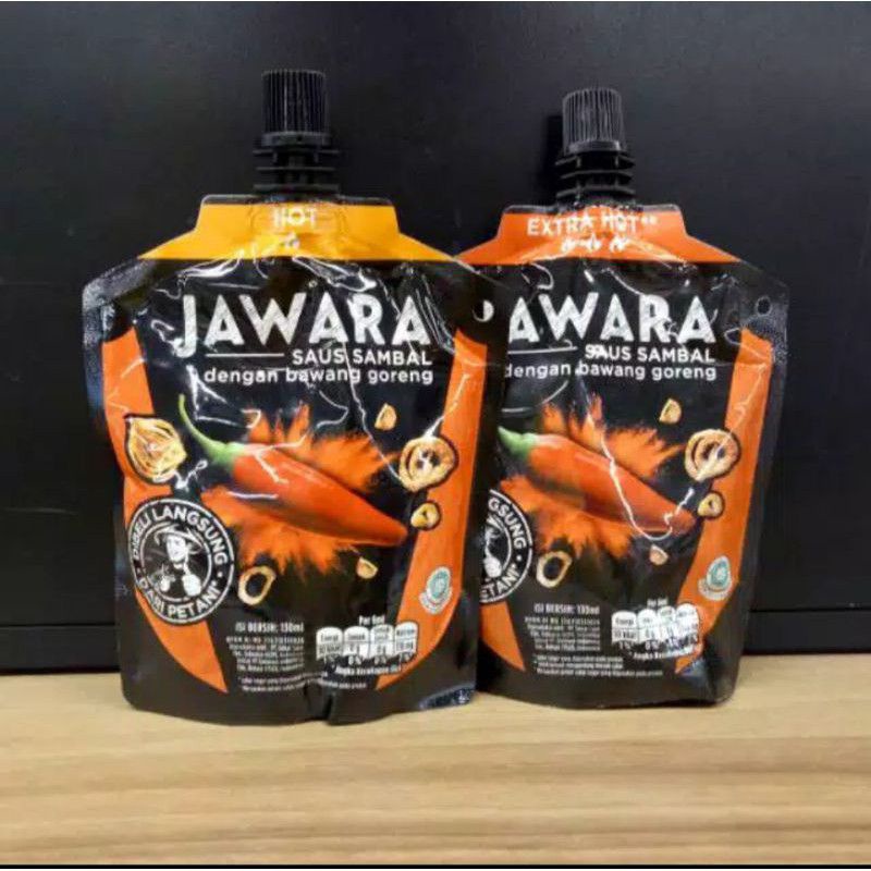 

Sambal Jawara Hot & Extra Hot 130ml