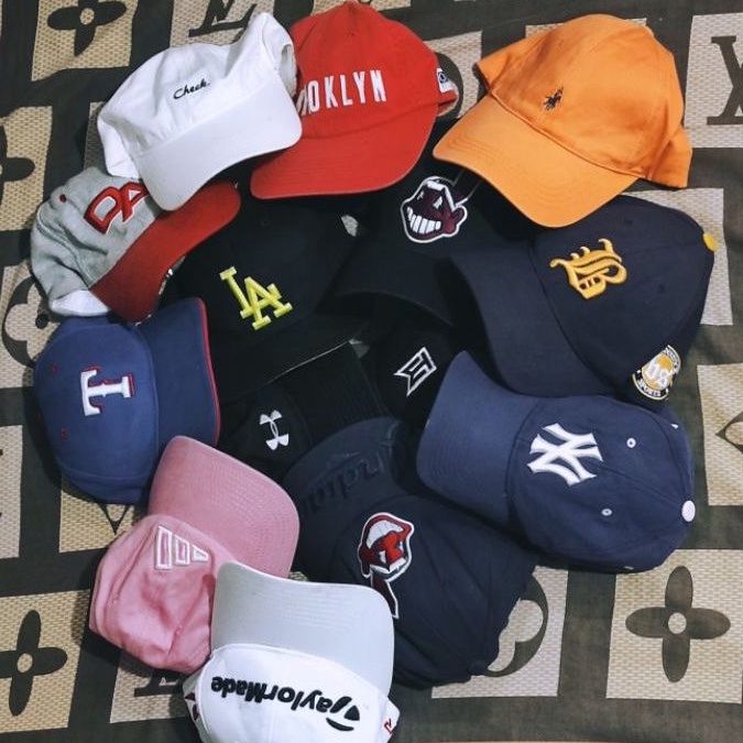 Topi second keren/Topi Second Brand/Topi Trift/Topi sport