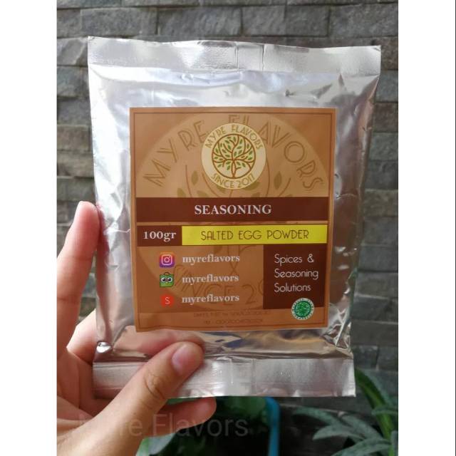 

Myre Flavors Salted Egg Powder ( Bubuk Telur Telor Asin )