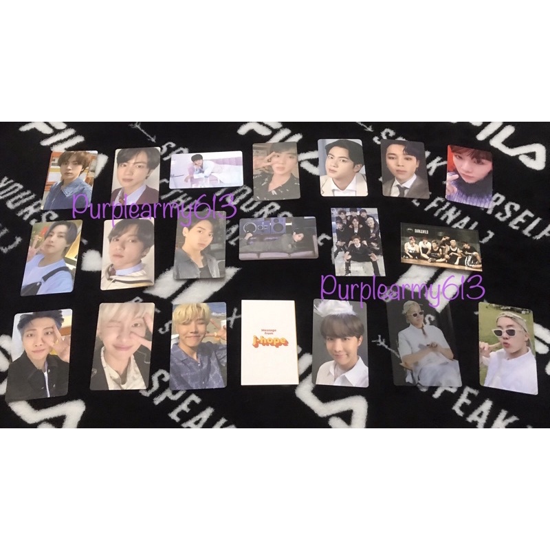 PC Photocard BTS Official Cardigan Butter Jin Cream POB Jungkook Taehyung V LY HER JHope Namjoon Pea