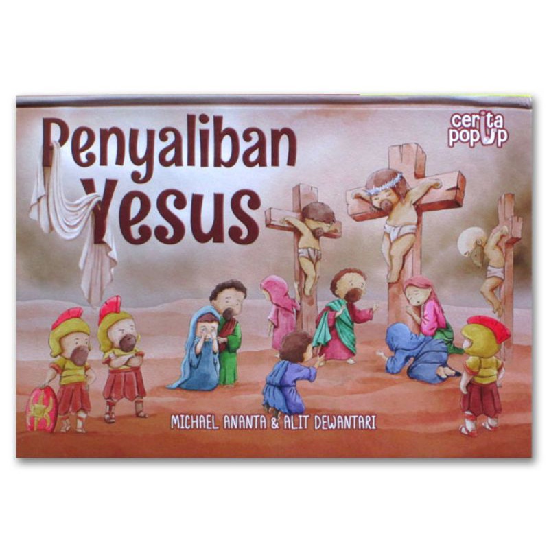 Buku Pop-Up Cerita Alkitab Penyaliban Yesus