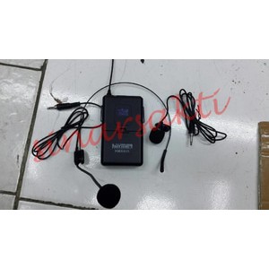 Mic wireless Haymer HMX 4UL ( 4bh mic clip on + 4bh mic Headset )