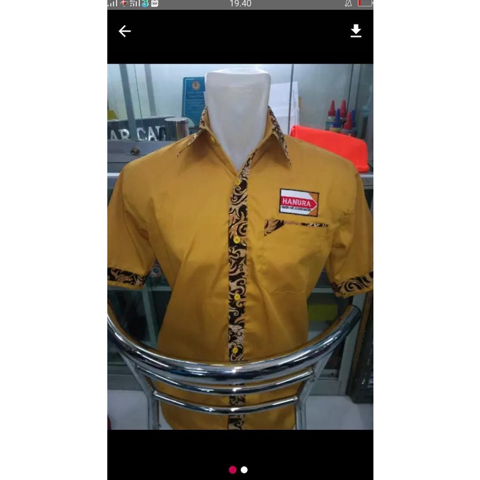 Kemeja Partai Hanura Lis Batik