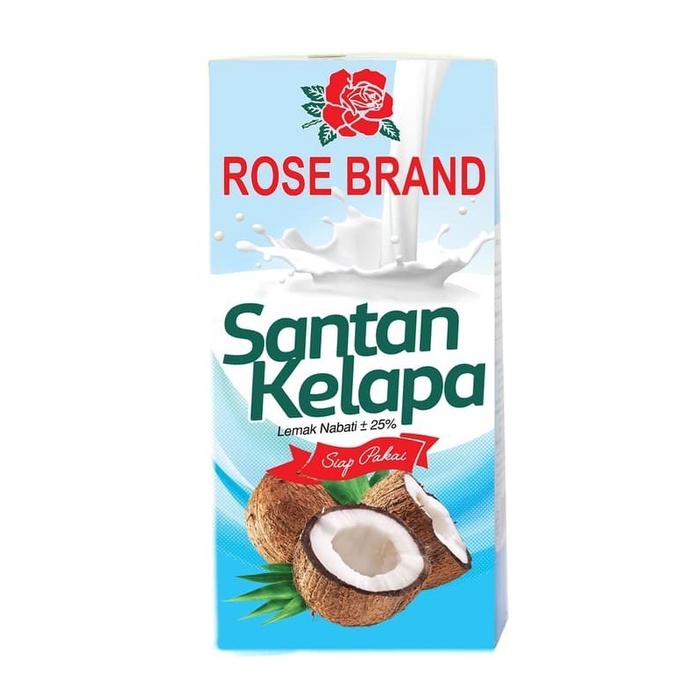 SANTAN KELAPA ROSE BRAND 1L COCONUT MILK HALAL